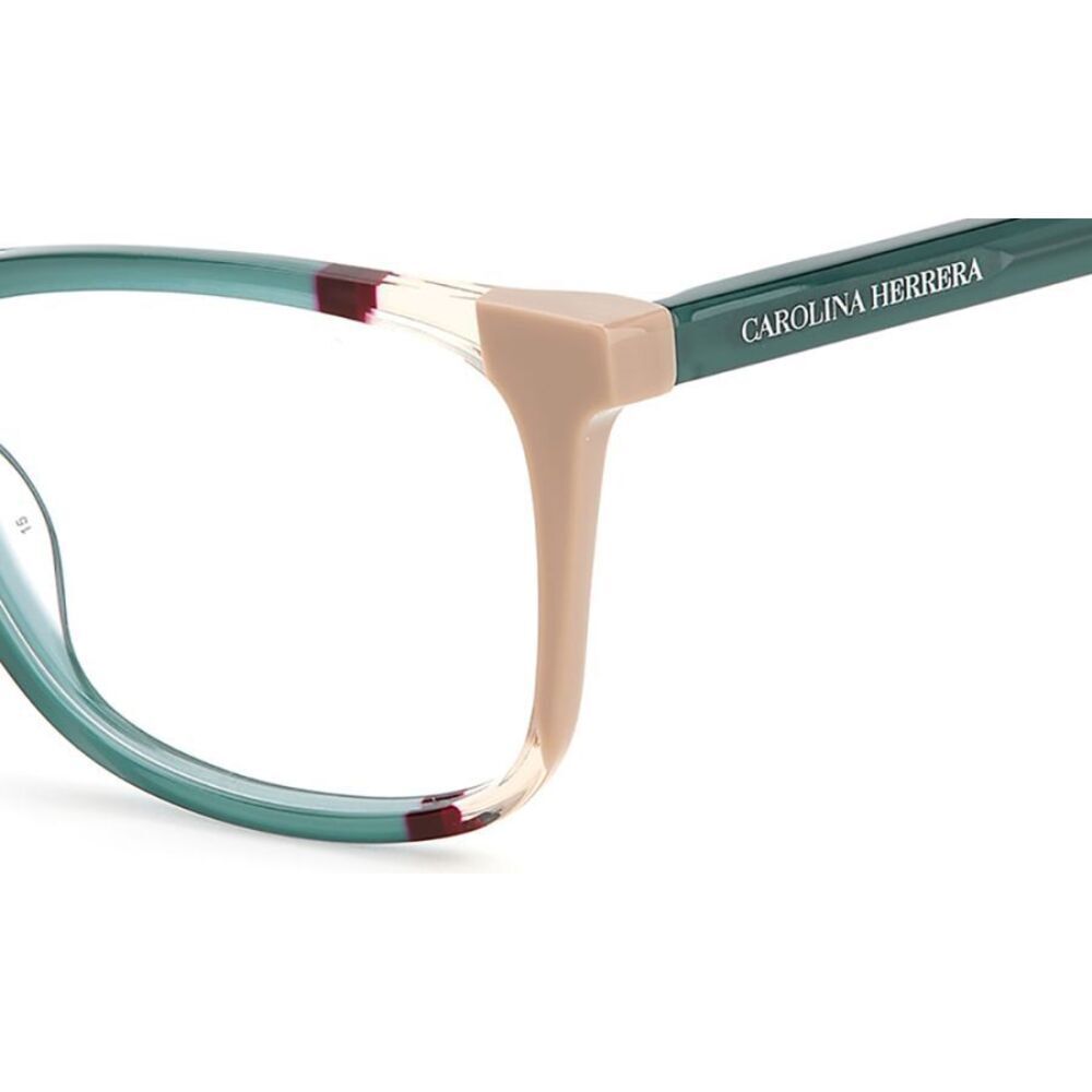 NWT Carolina Herrera CH 0066-0HBJ Rectangular Eyeglasses - Picture 2 of 4